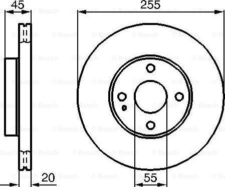 BOSCH 0 986 478 996 - Kočioni disk www.molydon.hr