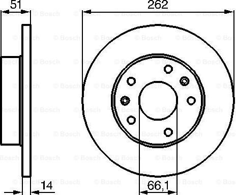 BOSCH 0 986 478 991 - Kočioni disk www.molydon.hr