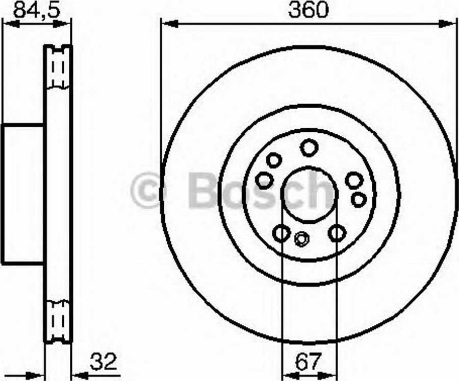 BOSCH 0 986 478 965 - Kočioni disk www.molydon.hr