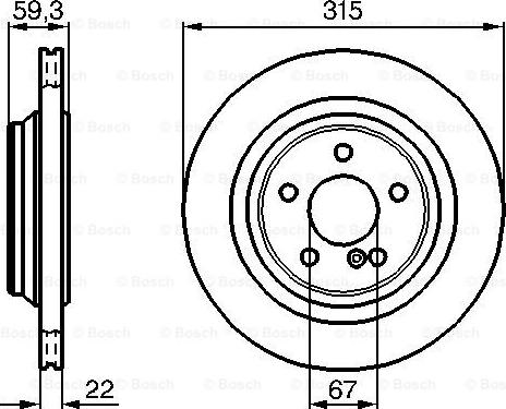 BOSCH 0 986 478 966 - Kočioni disk www.molydon.hr