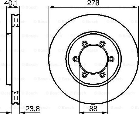 BOSCH 0 986 478 967 - Kočioni disk www.molydon.hr