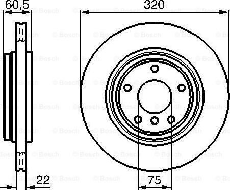 BOSCH 0 986 478 975 - Kočioni disk www.molydon.hr