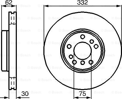 BOSCH 0 986 478 973 - Kočioni disk www.molydon.hr