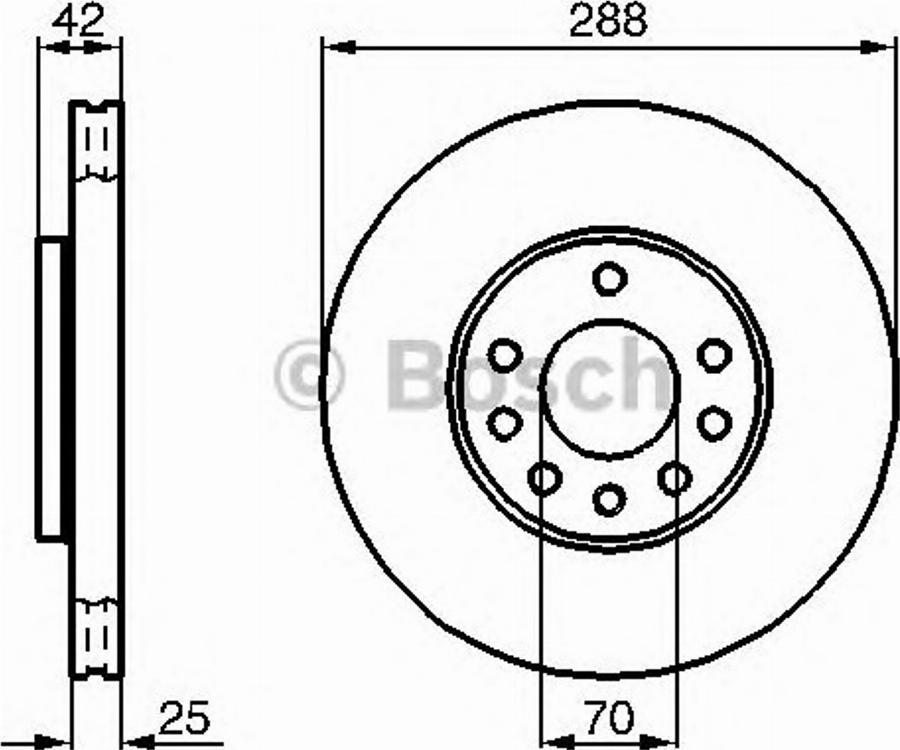 BOSCH 0 986 478 449 - Kočioni disk www.molydon.hr