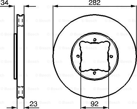 BOSCH 0 986 478 448 - Kočioni disk www.molydon.hr