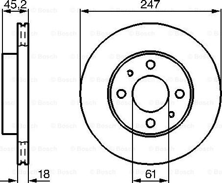 BOSCH 0 986 478 459 - Kočioni disk www.molydon.hr