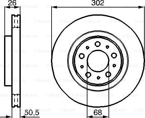 BOSCH 0 986 478 454 - Kočioni disk www.molydon.hr