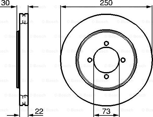 BOSCH 0 986 478 458 - Kočioni disk www.molydon.hr