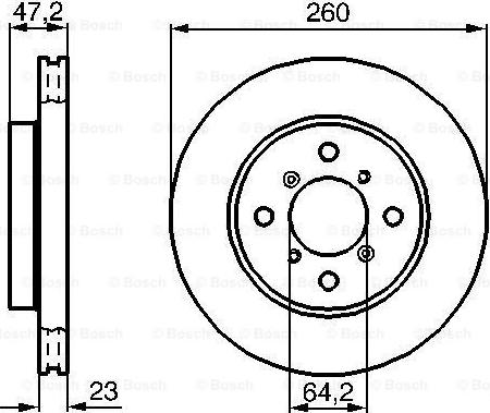 BOSCH 0 986 478 415 - Kočioni disk www.molydon.hr