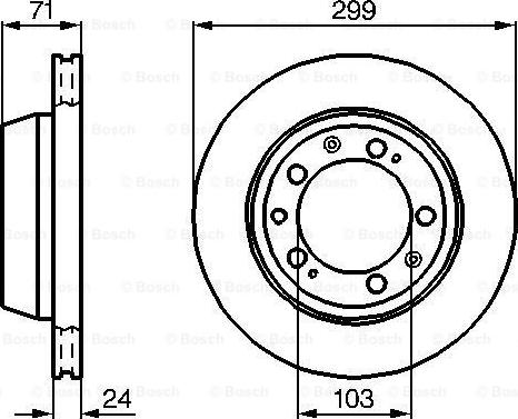 BOSCH 0 986 478 417 - Kočioni disk www.molydon.hr