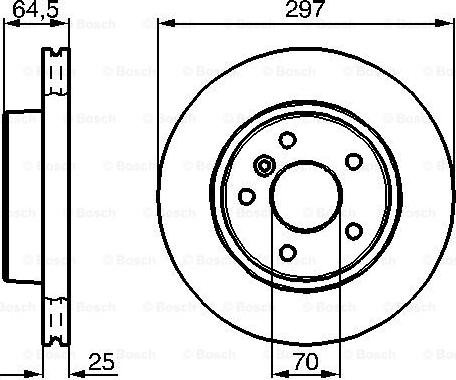 BOSCH 0 986 478 483 - Kočioni disk www.molydon.hr