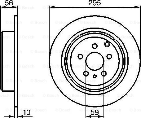 BOSCH 0 986 478 435 - Kočioni disk www.molydon.hr