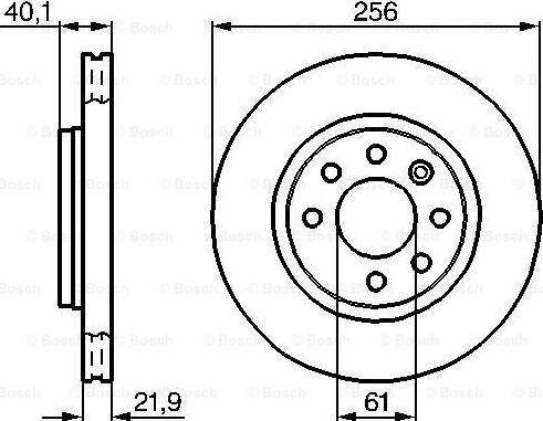 BOSCH 0 986 478 431 - Kočioni disk www.molydon.hr