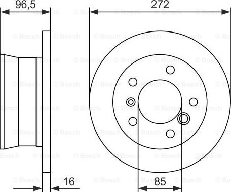 BOSCH 0 986 478 433 - Kočioni disk www.molydon.hr