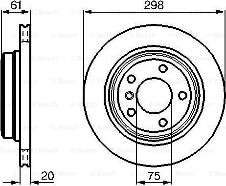 BOSCH 0 986 478 426 - Kočioni disk www.molydon.hr