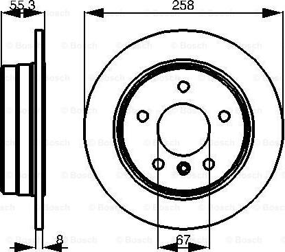 BOSCH 0 986 478 475 - Kočioni disk www.molydon.hr