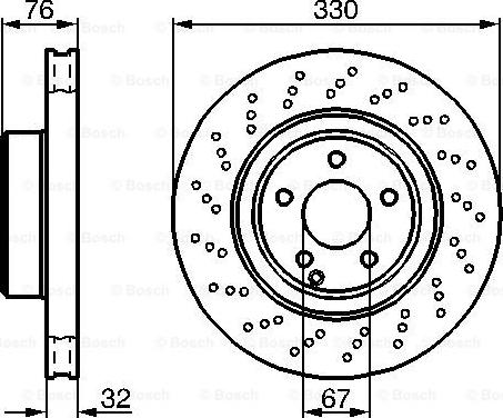 BOSCH 0 986 478 470 - Kočioni disk www.molydon.hr