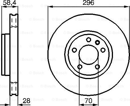 BOSCH 0 986 478 593 - Kočioni disk www.molydon.hr