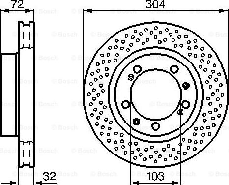 BOSCH 0 986 478 597 - Kočioni disk www.molydon.hr