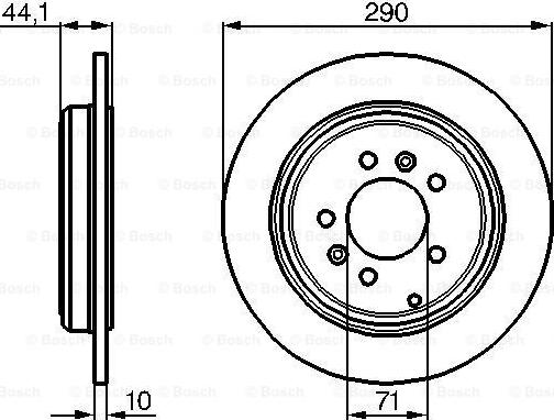 BOSCH 0 986 478 556 - Kočioni disk www.molydon.hr