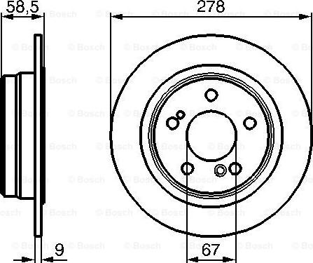 BOSCH 0 986 478 565 - Kočioni disk www.molydon.hr