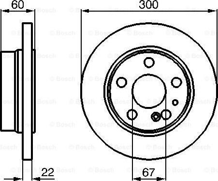 BOSCH 0 986 478 566 - Kočioni disk www.molydon.hr