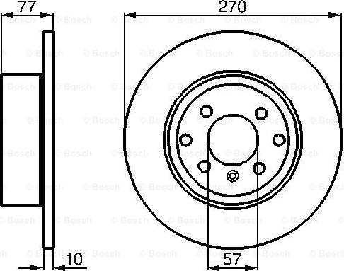 BOSCH 0 986 478 504 - Kočioni disk www.molydon.hr