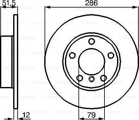 BOSCH 0 986 478 511 - Kočioni disk www.molydon.hr