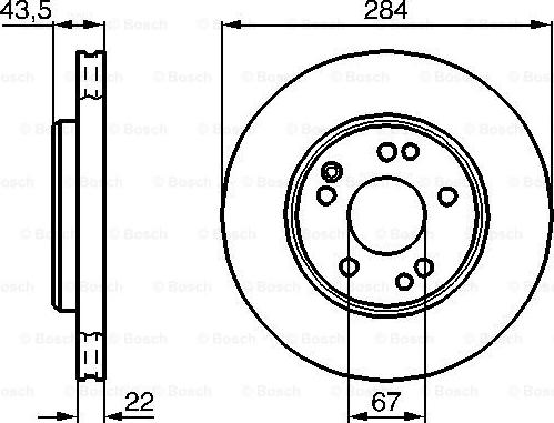 BOSCH 0 986 478 589 - Kočioni disk www.molydon.hr