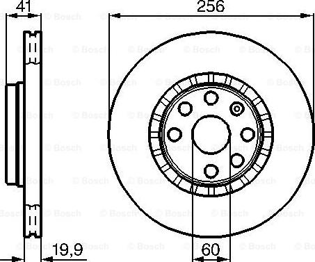 BOSCH 0 986 478 535 - Kočioni disk www.molydon.hr