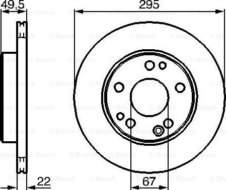 BOSCH 0 986 478 525 - Kočioni disk www.molydon.hr