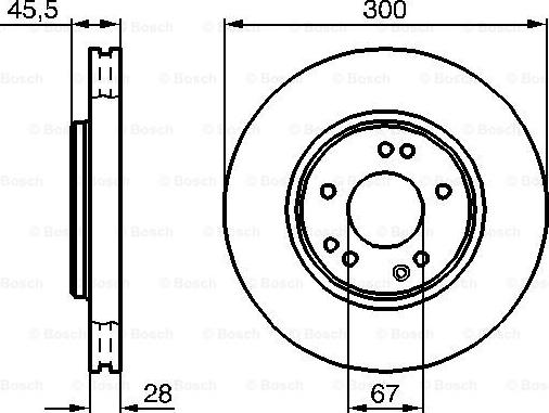 BOSCH 0 986 478 526 - Kočioni disk www.molydon.hr