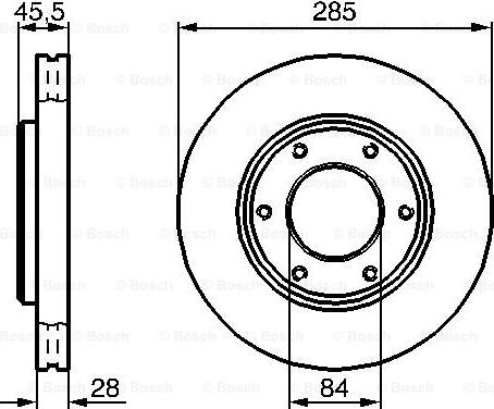 BOSCH 0 986 478 693 - Kočioni disk www.molydon.hr