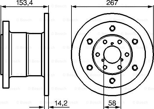 BOSCH 0 986 478 647 - Kočioni disk www.molydon.hr