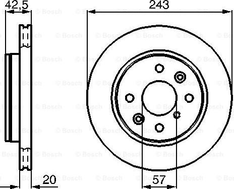 BOSCH 0 986 478 659 - Kočioni disk www.molydon.hr