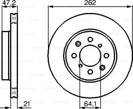 BOSCH 0 986 478 657 - Kočioni disk www.molydon.hr