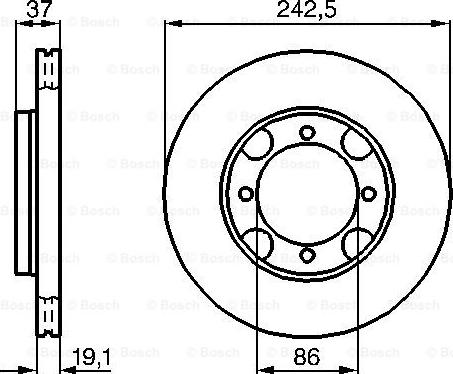 BOSCH 0 986 478 665 - Kočioni disk www.molydon.hr