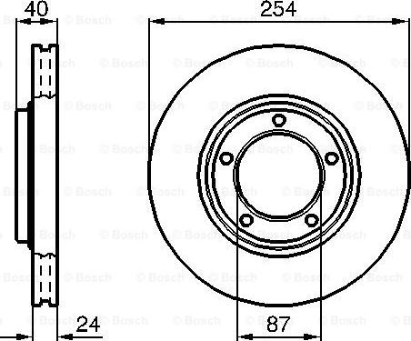 BOSCH 0 986 478 663 - Kočioni disk www.molydon.hr