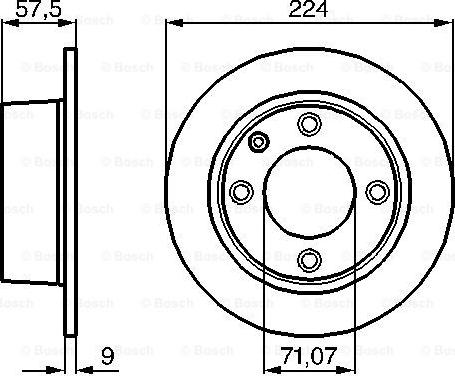 BOSCH 0 986 478 604 - Kočioni disk www.molydon.hr