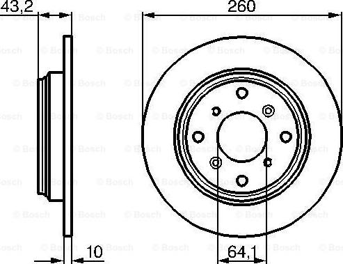 BOSCH 0 986 478 680 - Kočioni disk www.molydon.hr