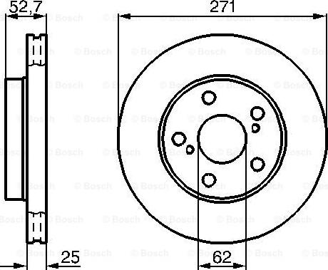 BOSCH 0 986 478 631 - Kočioni disk www.molydon.hr