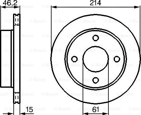 BOSCH 0 986 478 637 - Kočioni disk www.molydon.hr