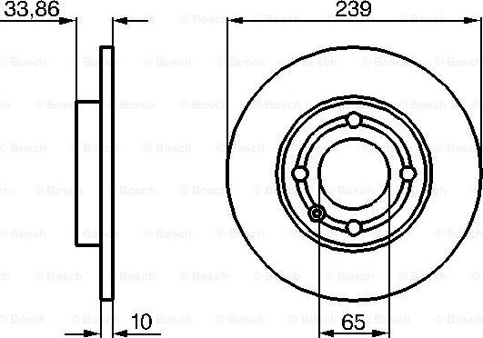 BOSCH 0 986 478 620 - Kočioni disk www.molydon.hr