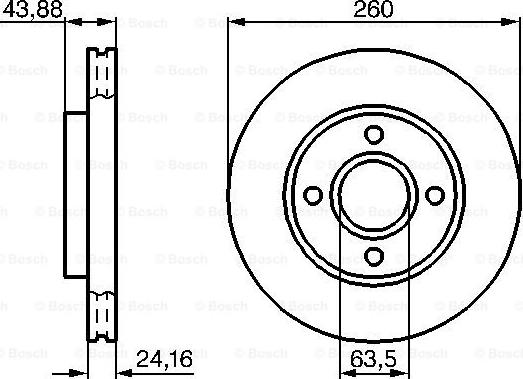 BOSCH 0 986 478 671 - Kočioni disk www.molydon.hr