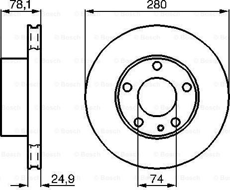 HELLA 8DD 355 100-551 - Kočioni disk www.molydon.hr