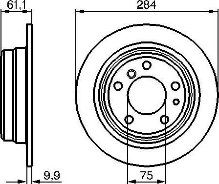 BOSCH 0 986 478 044 - Kočioni disk www.molydon.hr