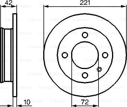 BOSCH 0 986 478 068 - Kočioni disk www.molydon.hr