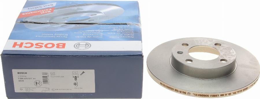 BOSCH 0 986 478 011 - Kočioni disk www.molydon.hr