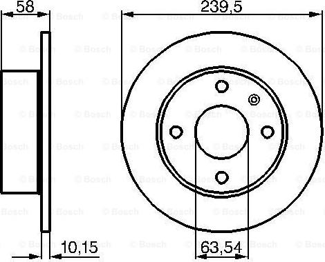 BOSCH 0 986 478 072 - Kočioni disk www.molydon.hr