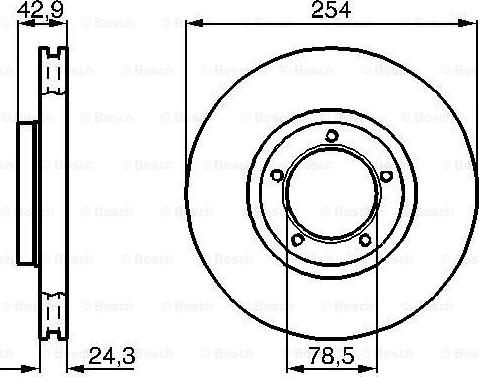 BOSCH 0 986 478 160 - Kočioni disk www.molydon.hr